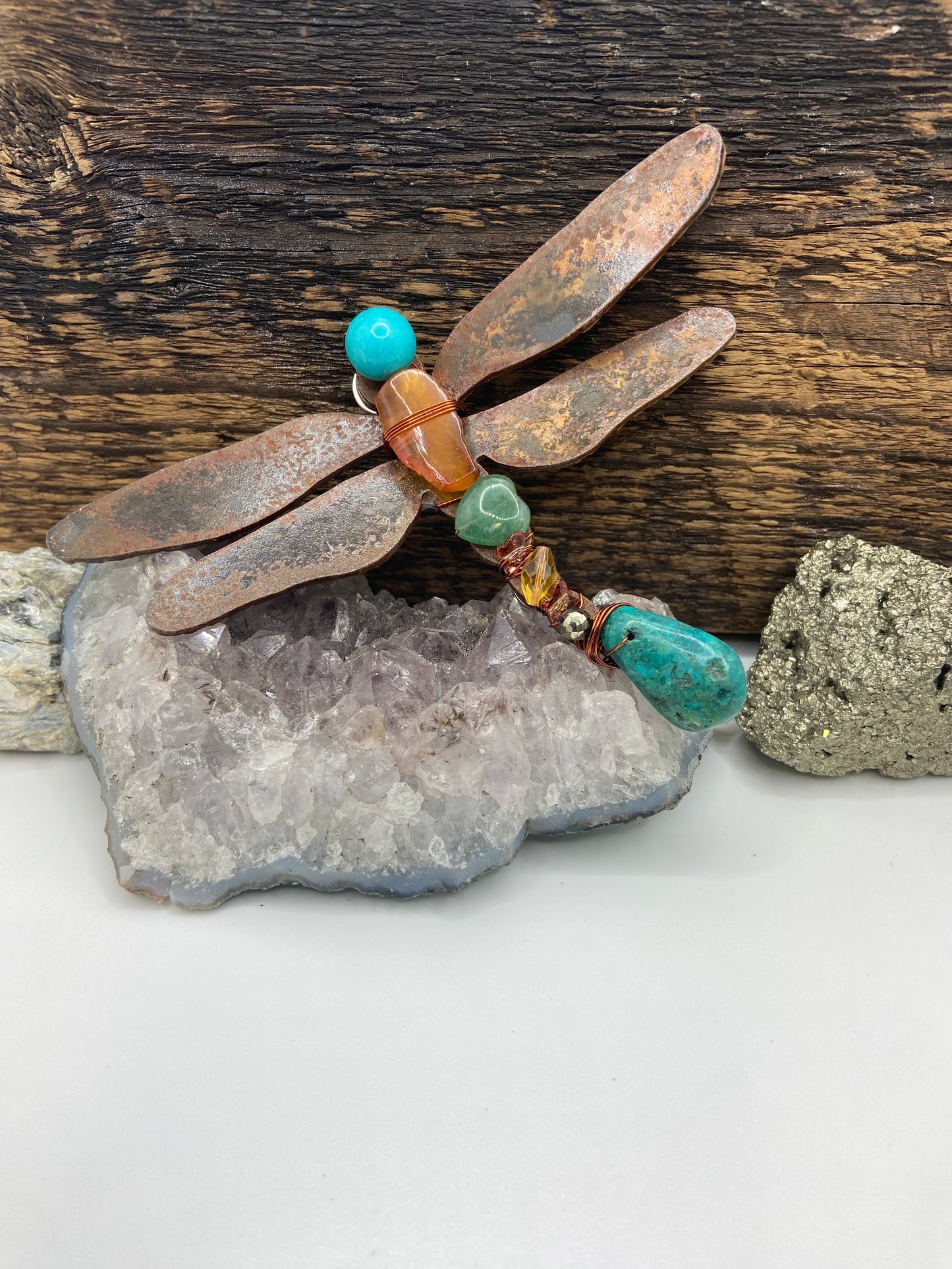 Gemstone Dragonfly Magnet