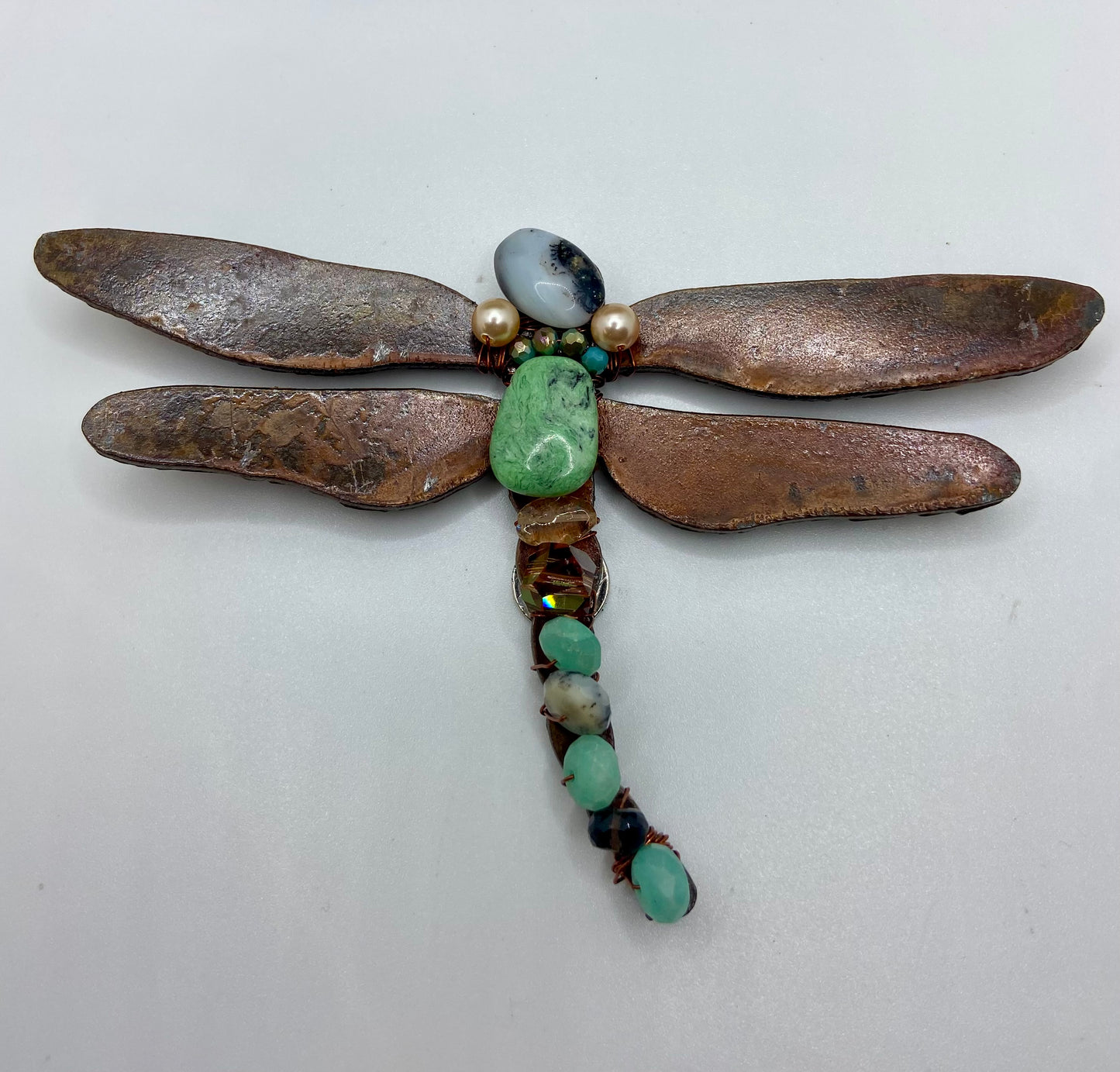Gemstone Dragonfly Magnet