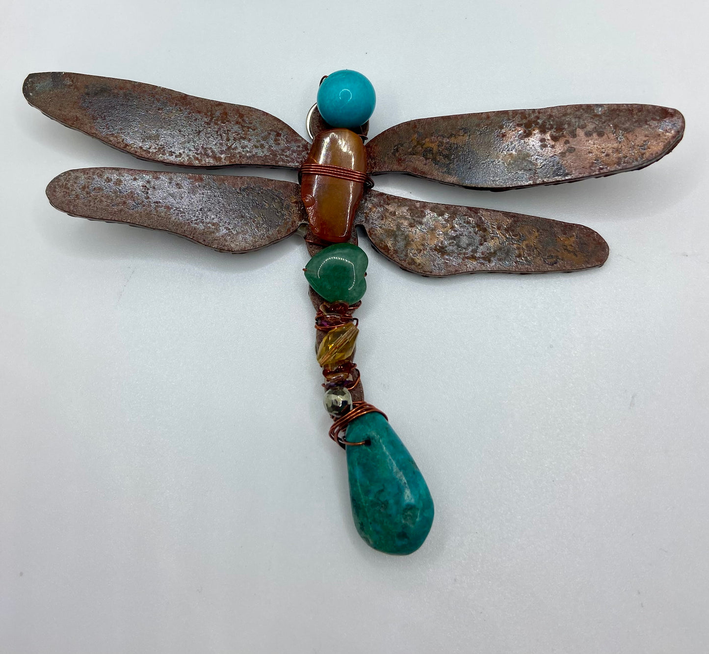 Gemstone Dragonfly Magnet