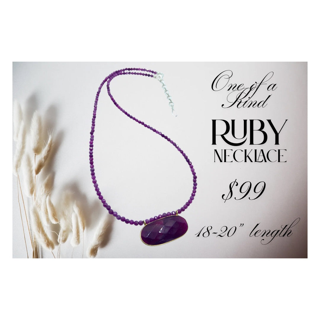 Ruby Necklace