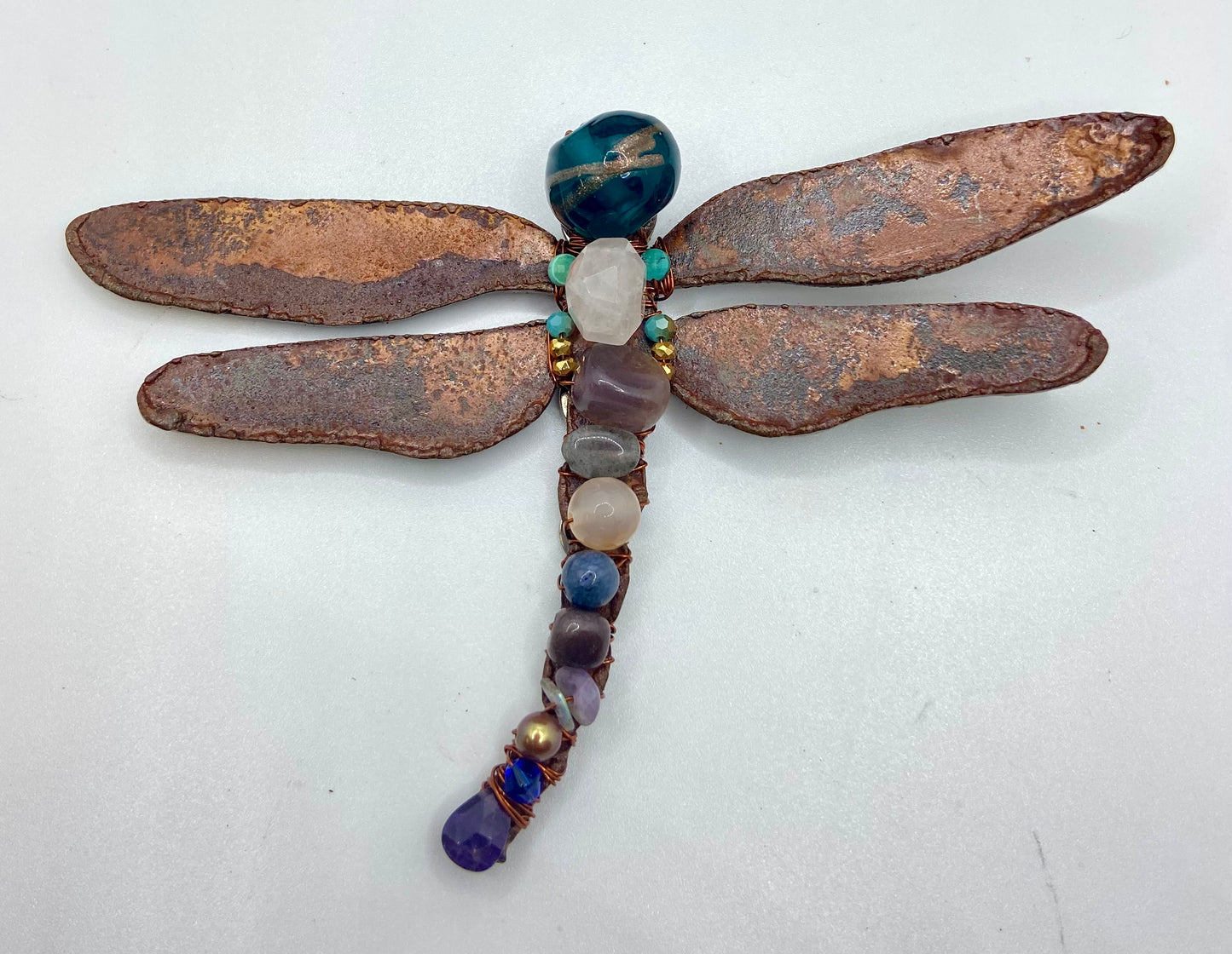 Gemstone Dragonfly Magnet