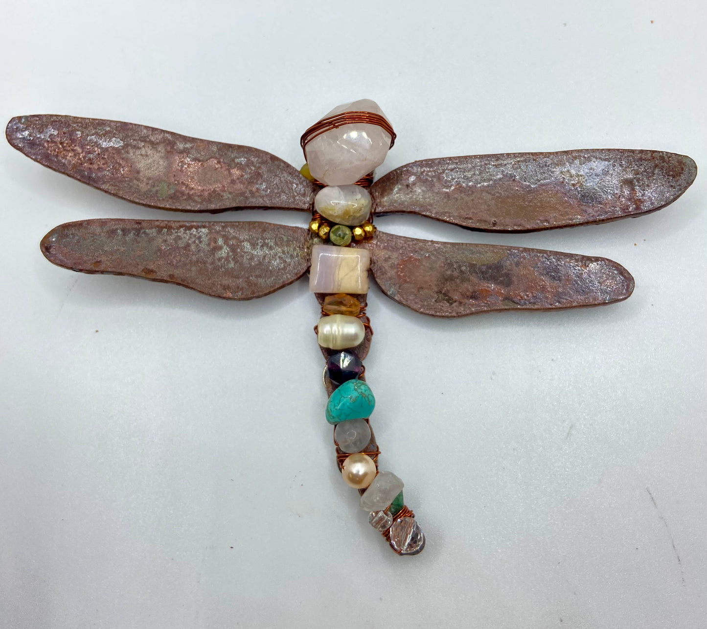 Gemstone Dragonfly Magnet
