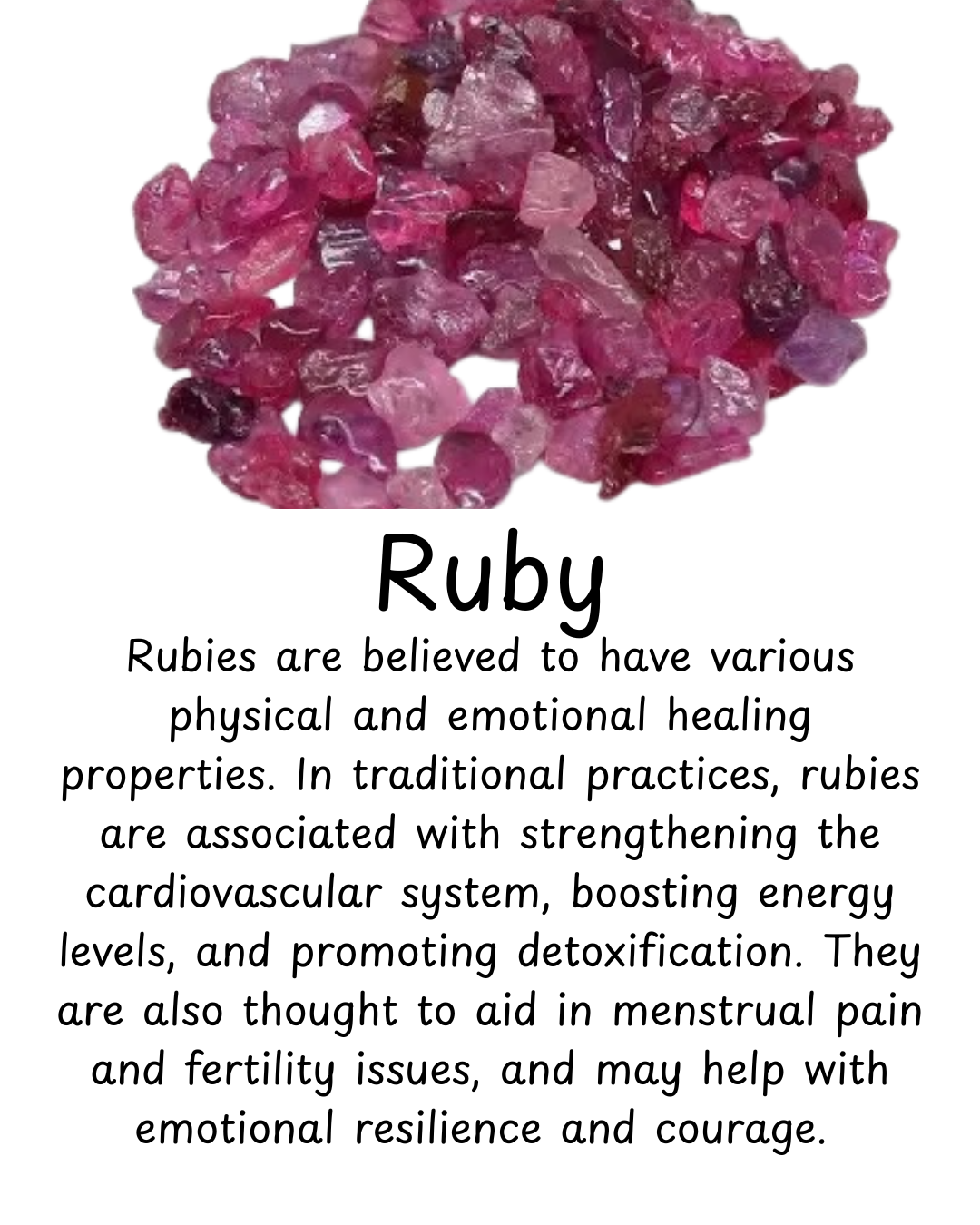 Ruby & Moonstone necklace
