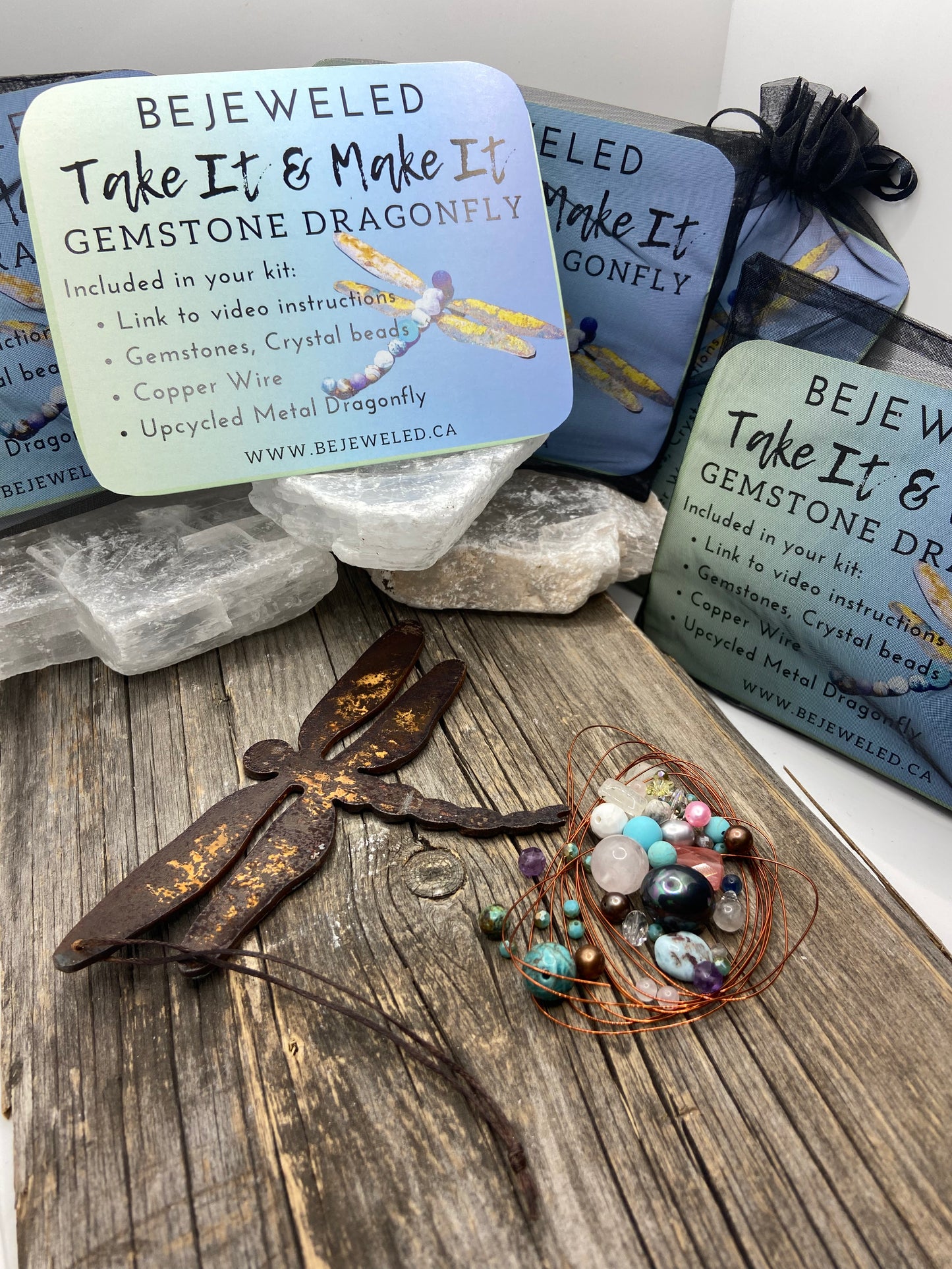 Take it & Make it Gemstone Dragonfly Kit