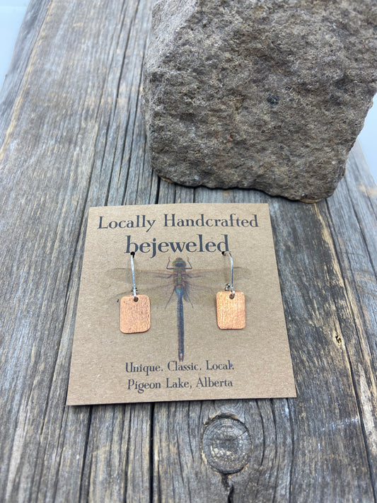 Delicate Copper Earrings