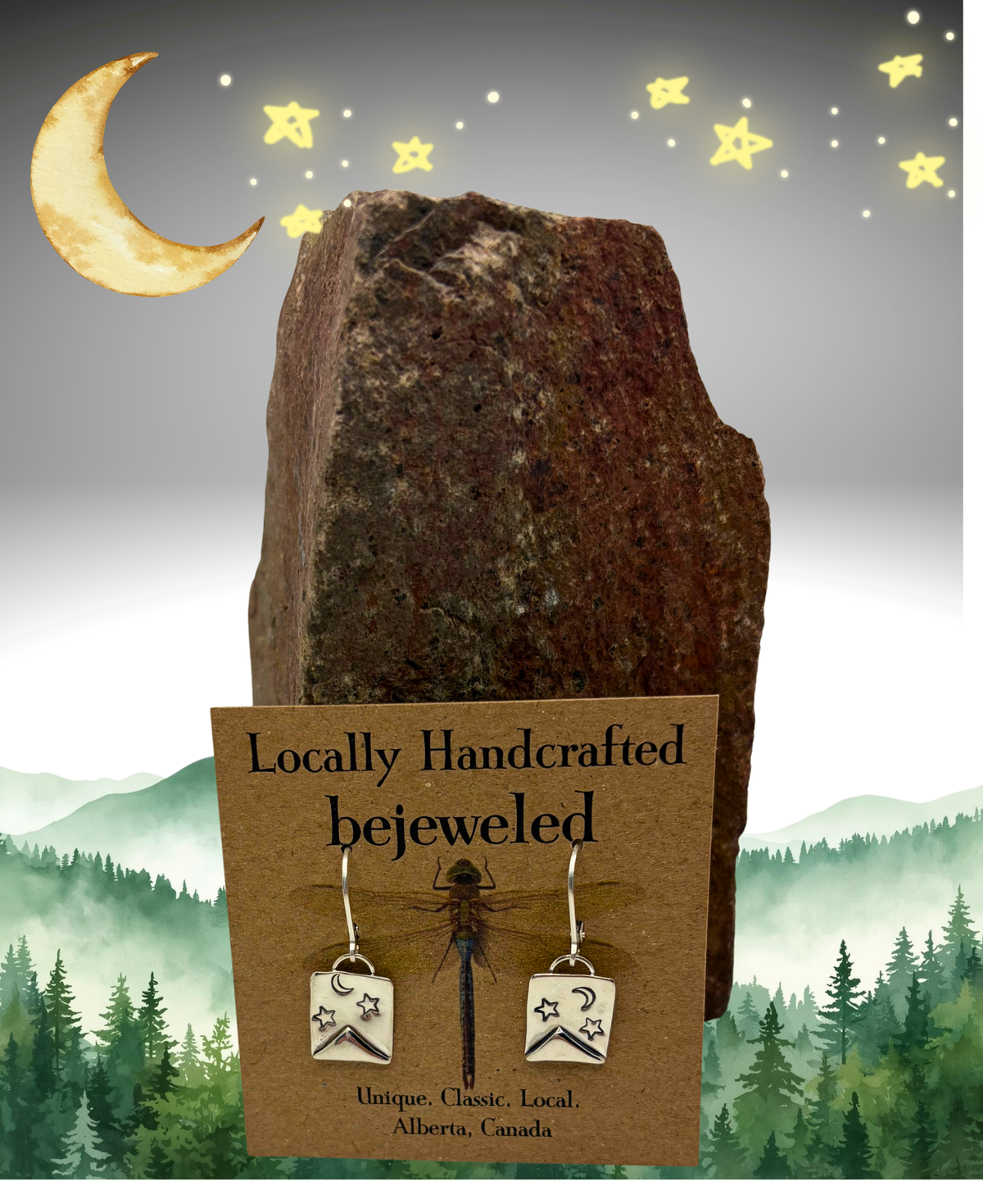 Night in the Mountains Earrings