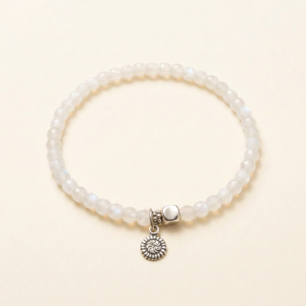 Moonstone Stretch Bracelet