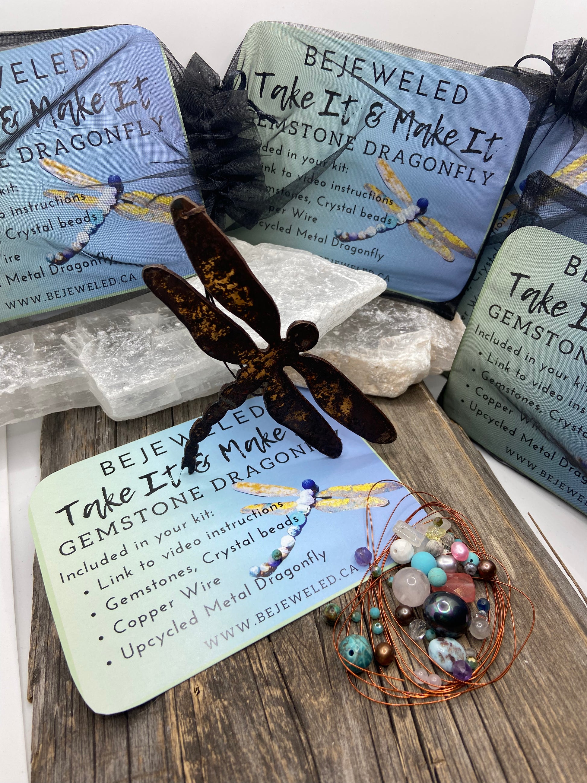 Take it & Make it Gemstone Dragonfly Kit