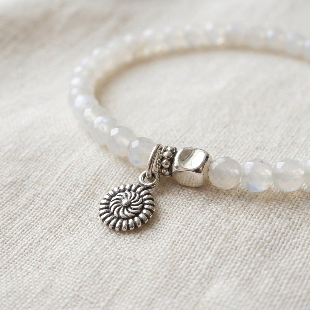 Moonstone Stretch Bracelet