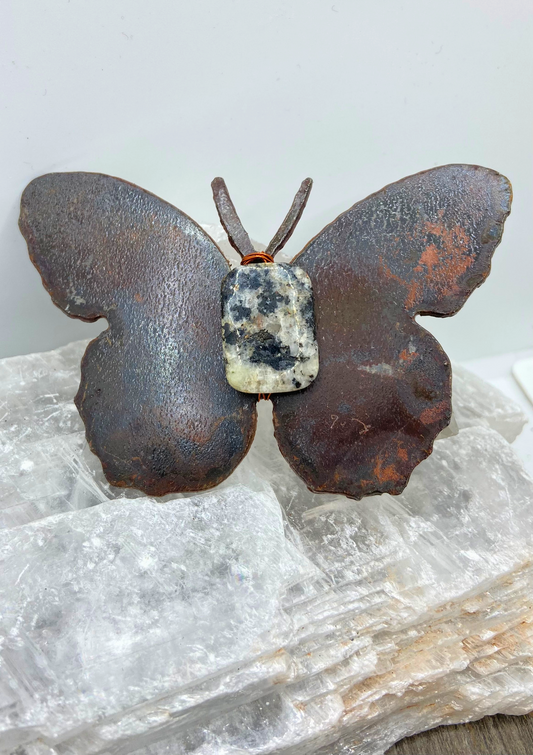 Butterfly Granite Magnet